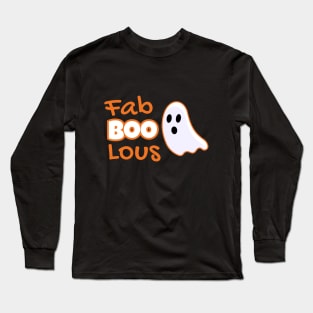 Fabolous Boo Halloween T-shirt Long Sleeve T-Shirt